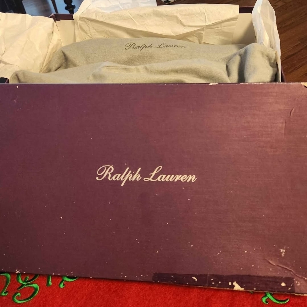 Ralph Lauren Purple Label Slippers. Size 11.5 - Picture 8 of 8